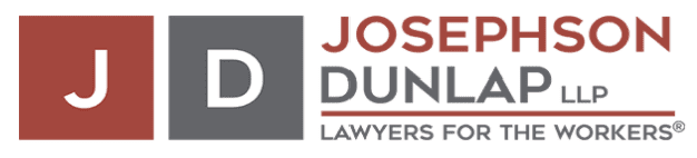 Josephson Dunlap logo with red and gray